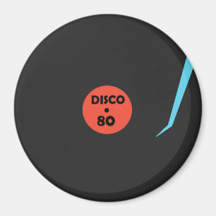 Íman Disco 80 Record Magnet - Dance Party