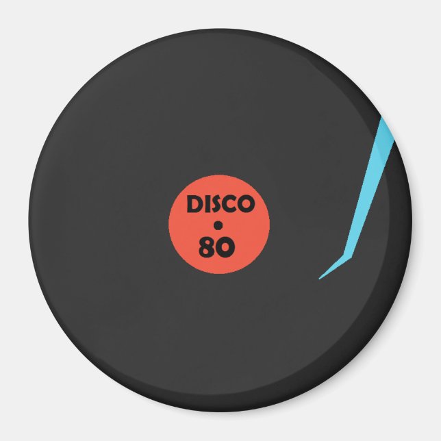Íman Disco 80 Record Magnet - Dance Party (Frente)