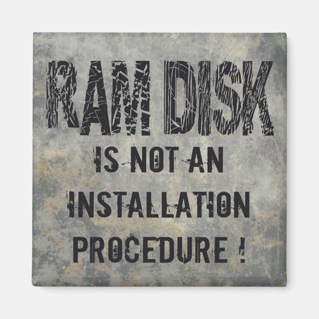 Íman Disco Ram (Frente)