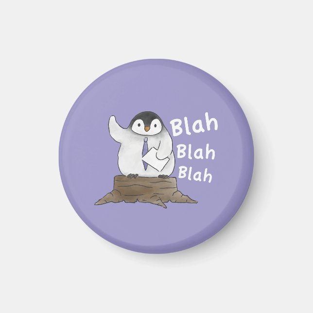 Íman Discurso de Pinguim  (Frente)