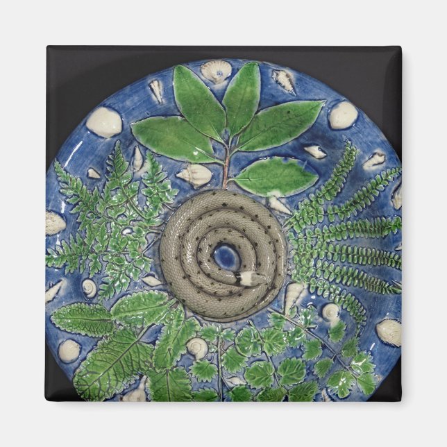 Íman Dish, Palissy Ware (Frente)