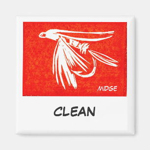 Íman Dish Washer Status Magnet "Midge Red"