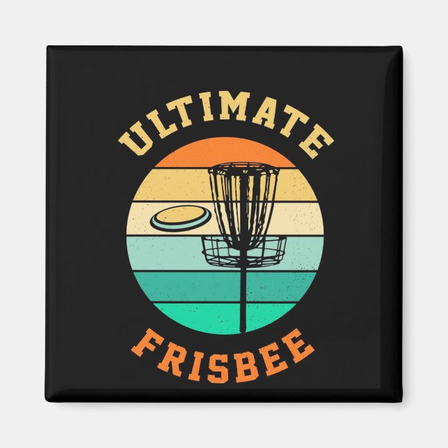 Íman Disk Golf Ultimate Frisbee (Frente)