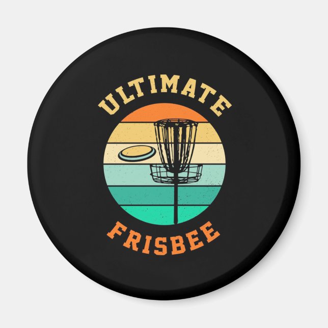 Íman Disk Golf Ultimate Frisbee (Frente)