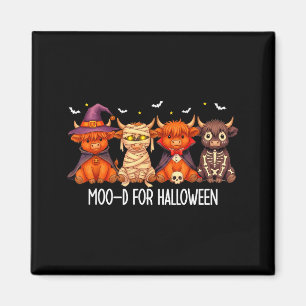 Íman Disposição para o Boo Fantasma do Halloween Vaca H