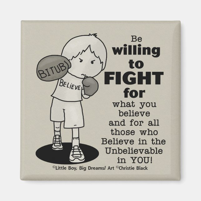 Íman Disposto a Lutar (Frente)