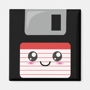 Íman Disquete de Kawaii