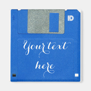 Íman Disquete do Computador Retroativo Personalizado 3.