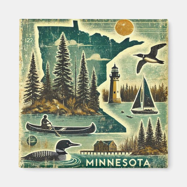 Íman Distante Grunge Minnesota (Frente)
