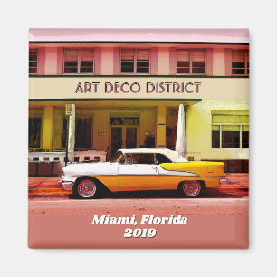 Íman Distrito do art deco, Miami, Florida sem ano