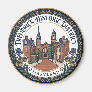 Íman Distrito Histórico de Frederick Maryland