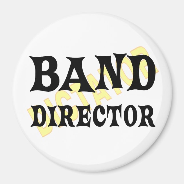 Íman Ditador do Diretor de banda (Frente)