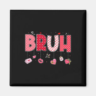 Íman Dito engraçado de meme Bruh Saudação Bro Adolescen