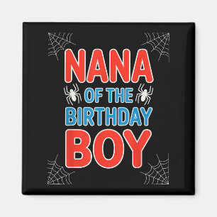 Íman Dito Engraçado Nana Do Tema Aranha Do Menino Anive