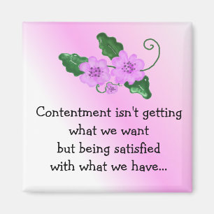 Íman Dito Floral - Contentamento