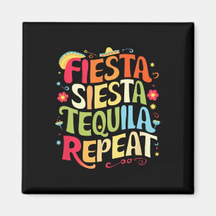 Íman Ditos Engraçados Fiesta Siesta Repita Cinco De May