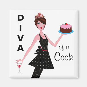 Íman "Diva de um Cook"