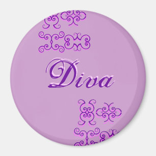 Íman Diva Designer Nome II Magnet