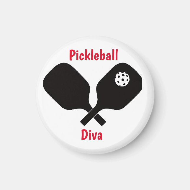 Íman Diva do Pickleball  (Frente)