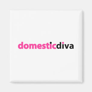 Íman diva doméstica (preto)