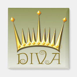 Íman diva em ouro AH2010