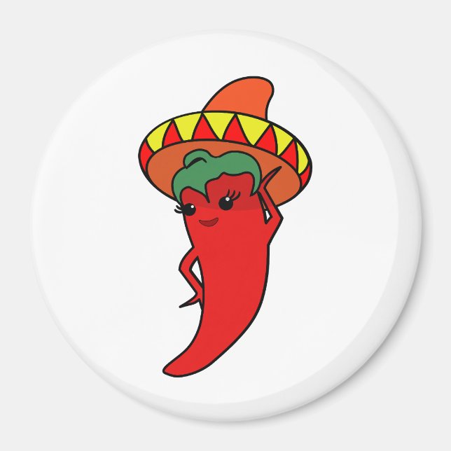 Íman Divã Kawaii Picante Quente (Frente)