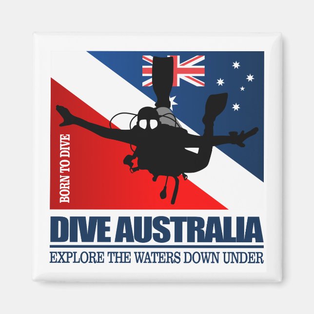 Íman Dive Austrália DF2 (Frente)