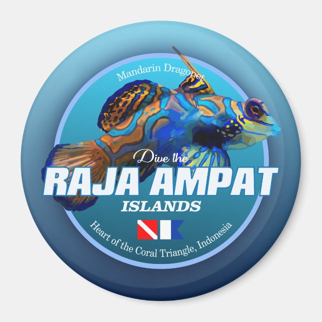Íman Dive Raja Ampat (DD2) (Frente)