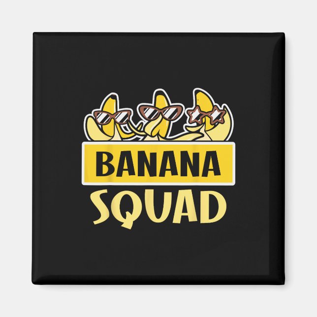 Íman Diversão BANANA SQUAD que é o Figurino do Dia das  (Frente)