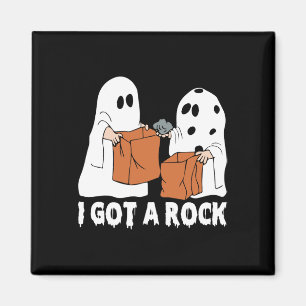 Íman Diversão Boo Ghost Scary Eu Tenho Um Halloween De