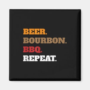 Íman Diversão do Churrasco Beer Bourbon Repete _ Men No