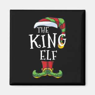 Íman Diversão do Grupo de Natal da Família King Elf