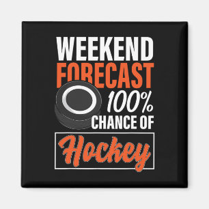 Íman Diversão do Hockey Amantes do Fim de Semana Previs