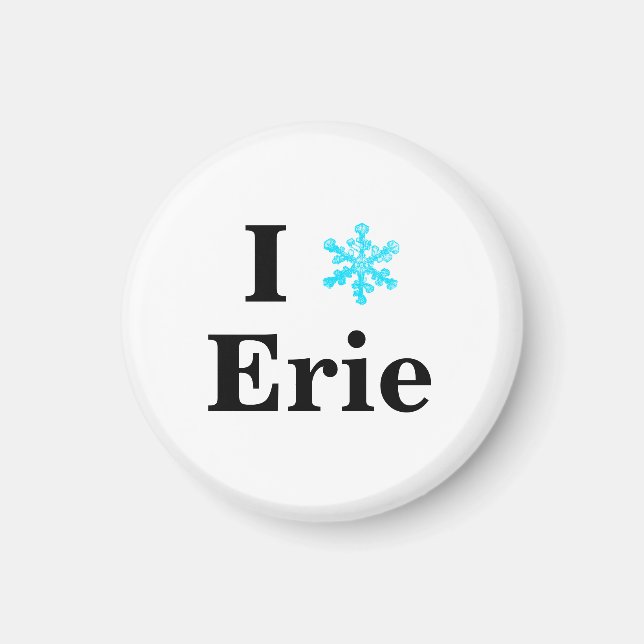 Íman Diversão I Snowflake Erie (Frente)