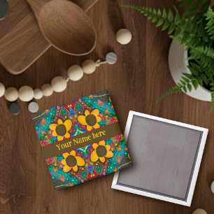 Íman Diversão Personalize seu próprio Magnete de inspir
