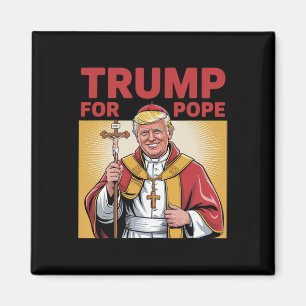 Íman Diversão Trump Para Papa Enfeite Católico Vaticano