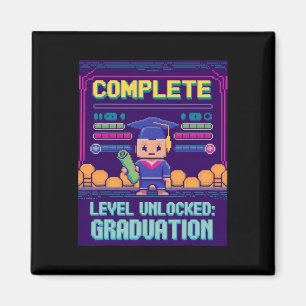 Íman Divertido 2025 Gamer Nível Completo Mestre Faculda