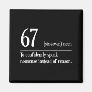 Íman Divertido 67 Definição O Significado Do Meme 67 Se