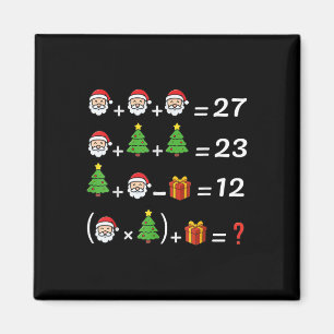 Íman Divertido 67 Meme Natal Professor de Matemática Pa