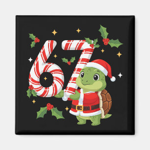 Íman Divertido 67 Meme Tartaruga Natal Pjm Homens Mulhe