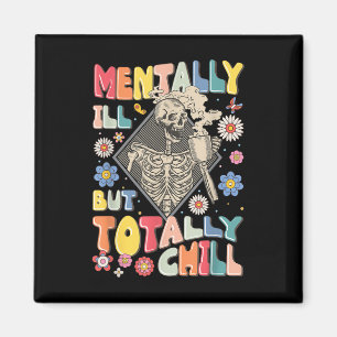 Íman Divertido Doente Mental Mas Totalmente Tranquilo S