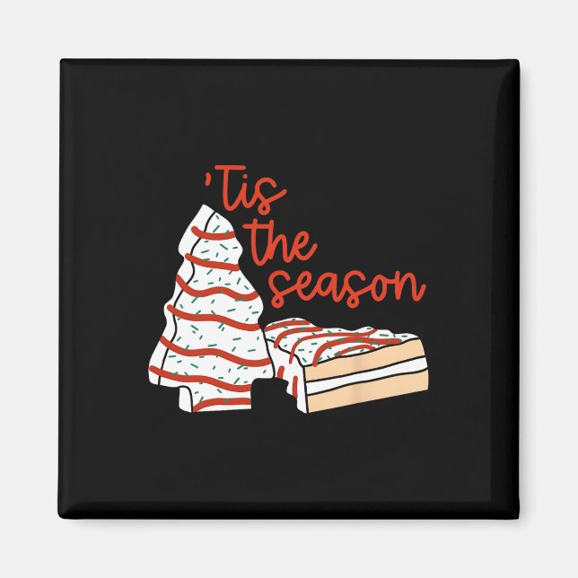 Íman Divertido Esta Época Design de Natal (Frente)
