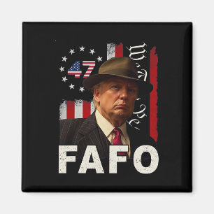 Íman Divertido Fafo Trump Fafo Americano EUA Para Homen