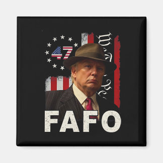 Íman Divertido Fafo Trump Fafo Americano EUA Para Homen