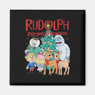 Íman Divertido Fofinho Rudolph O Rena De Nariz Vermelho