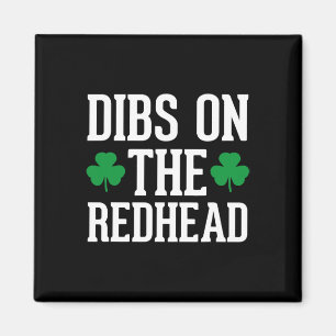 Íman Divertido Irlandês Dia De São Patrício Trevo Dibs 