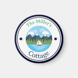 Íman DIVERTIDO! Magnet - Cottage - Personalizado - Adic