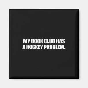 Íman Divertido Meu Clube do Livro Tem um Problema de Hó