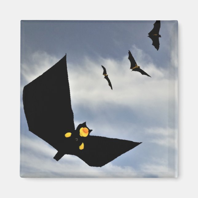 Íman Divertido para ventiladores de Bat (Frente)