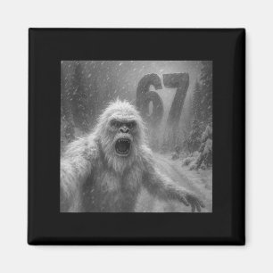 Íman Divertido Seis Sete 6 7 Meme Gen Z Gíria Alfa Yeti